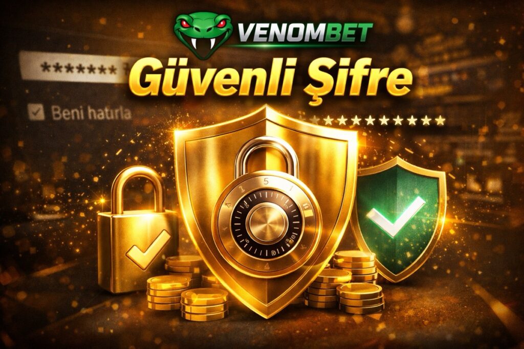 Venombet Güvenli Şifre Oluşturma